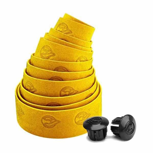 [해외]CINELLI Wave End Plugs 핸들바 테이프 1139352153 Yellow