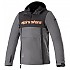 [해외]알파인스타 Sherpa 후드티 9139305055 Black / Tar Gray / Red Fluo