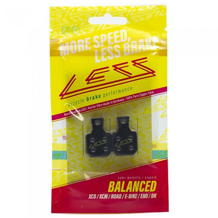 [해외]LESS 유기 디스크 브레이크 패드 Balanced 마구라 MT5-MT7 1139498006 Black