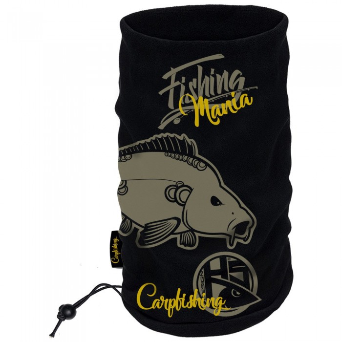 [해외]HOTSPOT DESIGN 넥 워머 Carpfishing Mania 5137321071 Black