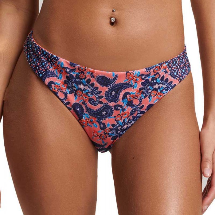 [해외]슈퍼드라이 Vintage Surf Bikini Brief Nh 비키니 바닥 139242732 Paisley Coral