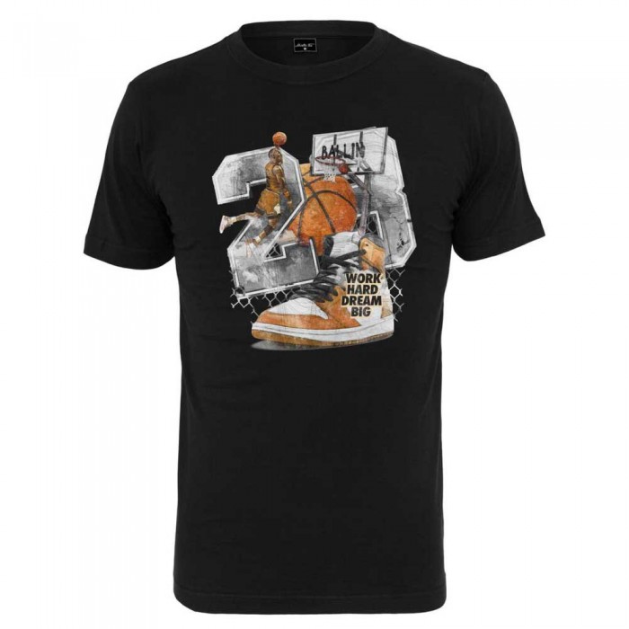 [해외]MISTER TEE Vintage Ballin 반팔 티셔츠 138708647 Black