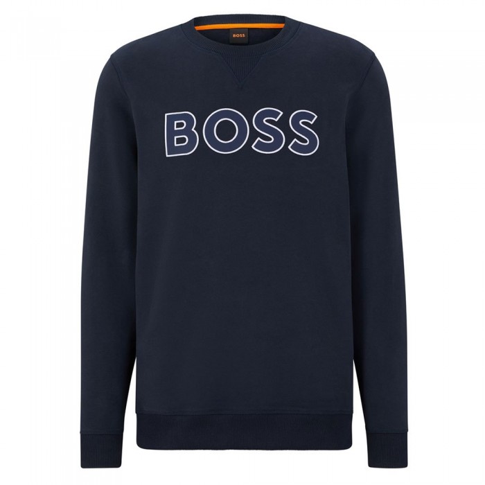 [해외]BOSS Welogocrewx 10246692 01 후드티 139464162 Dark Blue