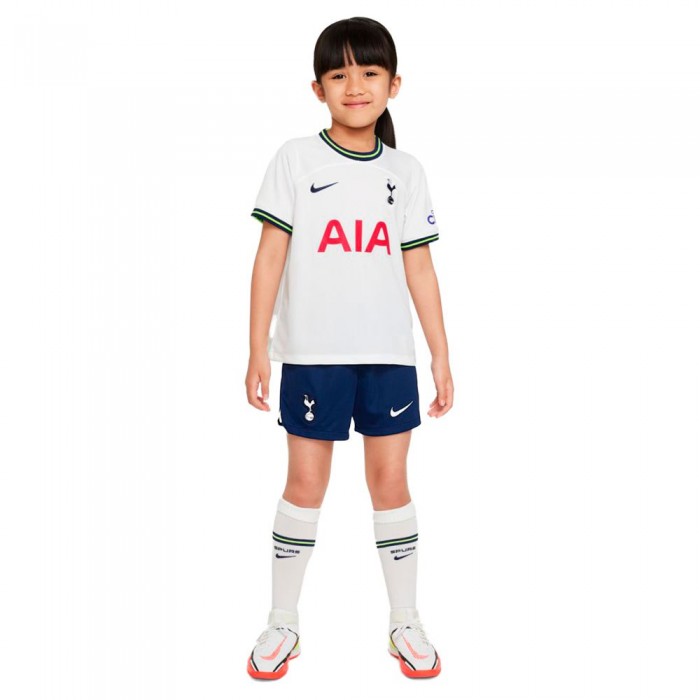 [해외]나이키 Tottenham Hotspur FC 22/23 Dri Fit Home 주니어 세트 3138712873 White / Binary Blue