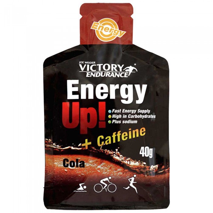 [해외]VICTORY ENDURANCE 에너지 젤 Energy Up 40g 콜라 3138359278 Black