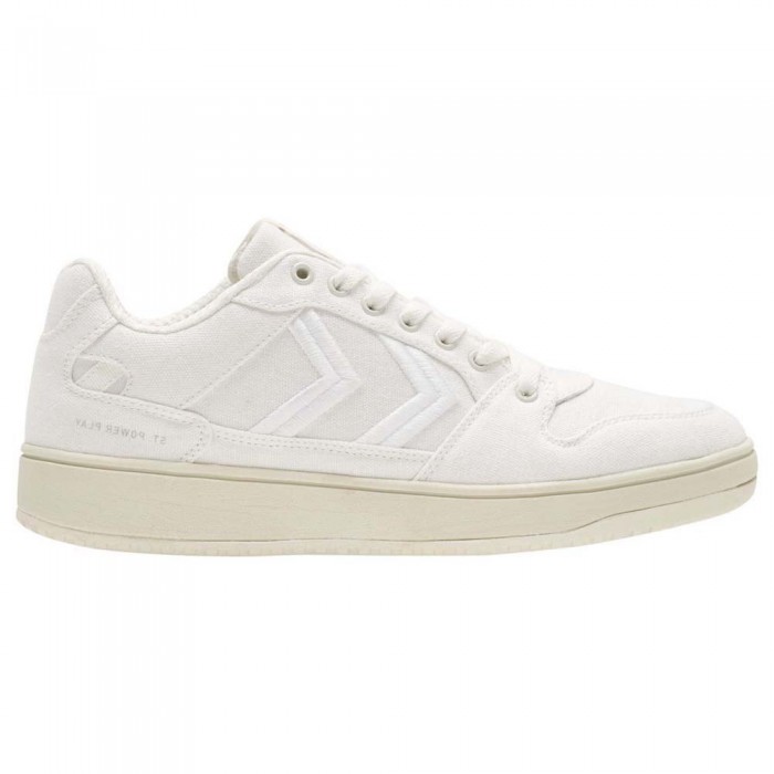 [해외]험멜 St. 파워 Play Canvas 운동화 3138643053 White / Bone White