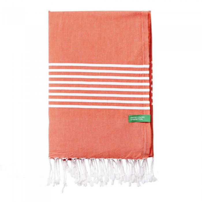 [해외]BENETTON Hamman 80x165 cm 수건 3139276550 Red