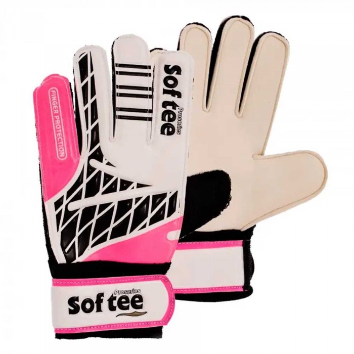 [해외]SOFTEE Europa 골키퍼 글러브 3139494291 White / Black / Pink