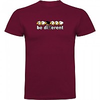 [해외]KRUSKIS Be Different Football 반팔 티셔츠 3139291647 Dark Red