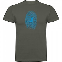 [해외]KRUSKIS Football Fingerprint 반팔 티셔츠 3139292142 Dark Army Green