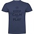 [해외]KRUSKIS Keep Calm And Play Football 반팔 티셔츠 3139292440 Denim Blue