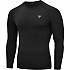 [해외]RDX SPORTS T15 Compression 긴팔 베이스 레이어 3139383962 Black