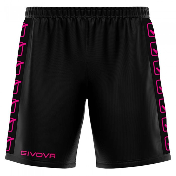 [해외]GIVOVA 반바지 Poly Band 3139403192 Black / Fluor Fuchsia