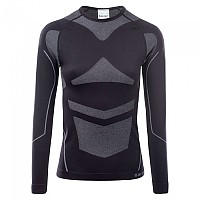 [해외]HI-TEC Buraz Top 긴팔 베이스 레이어 12139322851 Black / Grey