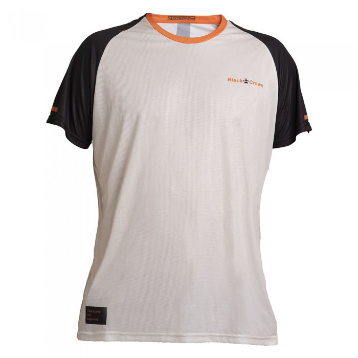 [해외]BLACK CROWN Rodas 반팔 티셔츠 12139273566 Orange / White
