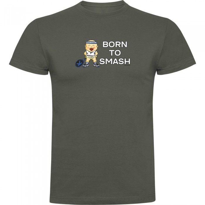 [해외]KRUSKIS Born To Smash 반팔 티셔츠 12139291790 Dark Army Green
