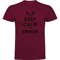 [해외]KRUSKIS Keep Calm And Smash 반팔 티셔츠 12139292455 Dark Red