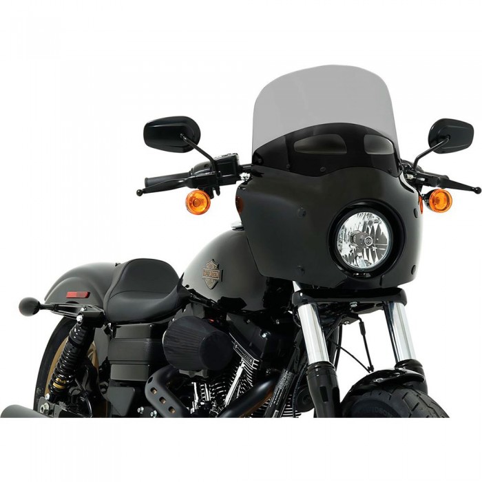 [해외]MEMPHIS 샤드ES Harley Davidson FLHR 1340 Road King 94-97 MEP87412 앞유리 9139382063 Dark Smoke