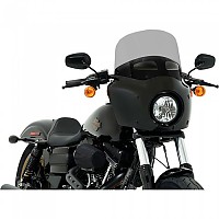 [해외]MEMPHIS 샤드ES 바람막이 유리 Harley Davidson FLHR 1340 로드 King 94-97 MEP87412 9139382063 Dark Smoke
