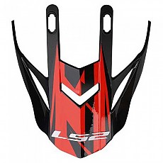 [해외]LS2 MX437 Evo Roar 썬바이저 9138212547 Black / Red