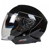 [해외]AXXIS OF504SV Mirage SV Solid 오픈 페이스 헬멧 9139491185 Black