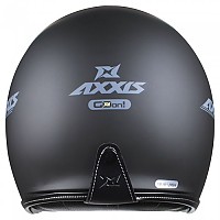 [해외]AXXIS 오픈 페이스 헬멧 OF507SV Hornet SV Solid 9139491200 Matt Black