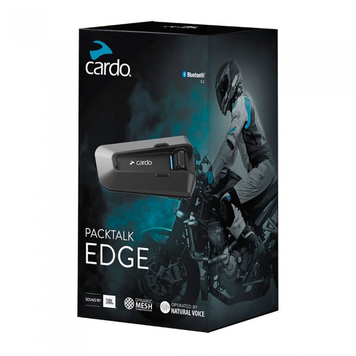 [해외]CARDO Packtalk Edge 인터콤 9139525785 Black