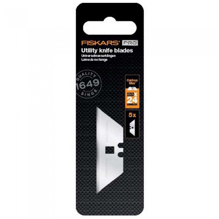 [해외]FISKARS CarbonMax 칼날 (kalnal) 5 단위 4139499483 Chrome