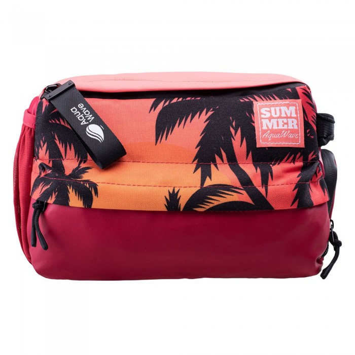 [해외]AQUAWAVE Brobelt M 3L 힙색 4139344545 Rumba Red / Red Beach Print