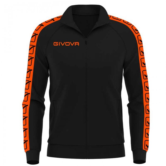 [해외]GIVOVA Tricot Band 자켓 3139403221 Fluor Orange / Black