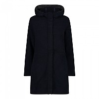 [해외]CMP 재킷 Coat Fix Hood 32M3476 4139207123 Black Blue