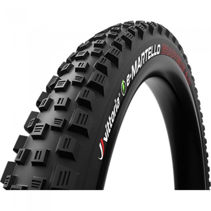 [해외]비토리아 E-Martello Graphene 2.0 Tubeless 27.5´´ x 2.60 MTB 타이어 1137736246 Black