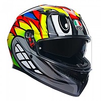 [해외]AGV 풀페이스 헬멧 K3 E2206 MPLK 9139460223 Birdy 2.0 Grey / Yellow / Red