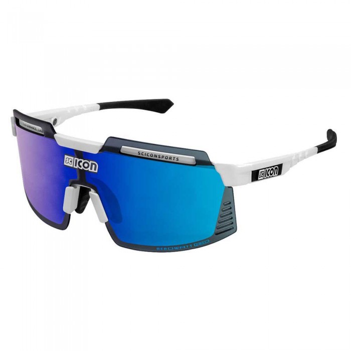 [해외]SCICON Aerowatt Foza 선글라스 1139556367 Gloss White / Blue