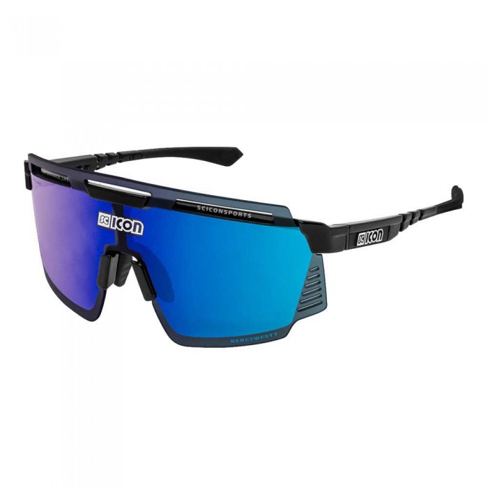 [해외]SCICON Aerowatt 선글라스 1139556371 Black Gloss / Blue