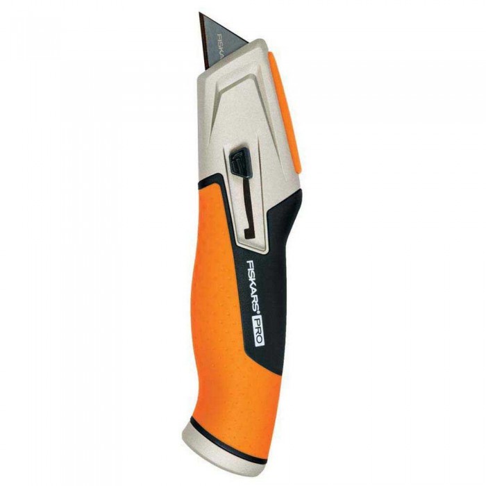 [해외]FISKARS 개폐식 다용도 칼 CarbonMax 4139499482 Orange