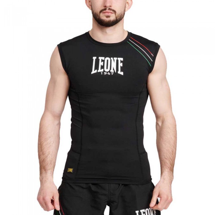 [해외]LEONE1947 Flag Compression 민소매 베이스 레이어 9139293631 Black