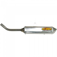 [해외]FMF TurbineCore 2 W/Spark Arrestor Stainless Steel 125SX 04-10/150 SX 09-10 비인증 슬립온 머플러 9137523710 Silver