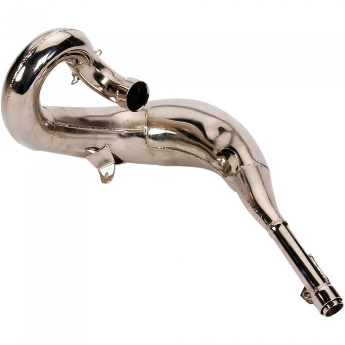 [해외]FMF Gnarly Pipe Nickel Plated Steel CR250R 88-91 배기 매니폴드 9137524156 Silver