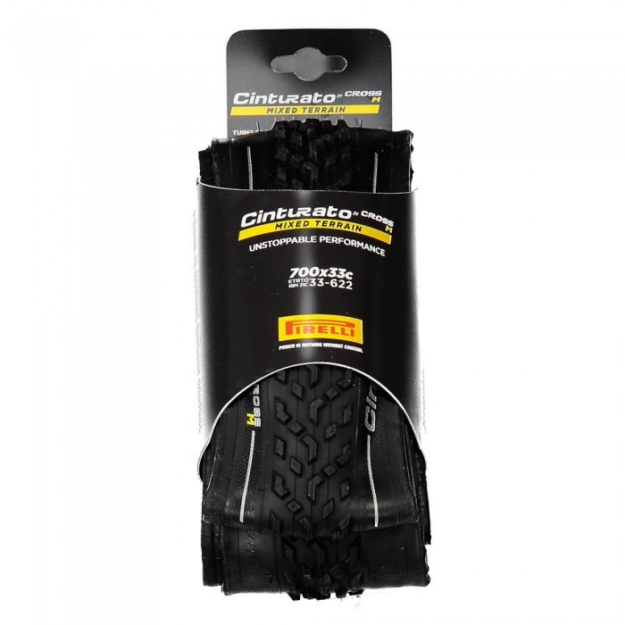 [해외]피렐리 Cinturato Cross Mixed Tubeless 700C x 33 자갈 타이어 1137326048 Black