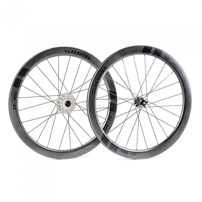 [해외]CLASSIFIED R50 CL Disc Tubeless 11s 11-34t 도로용 휠 세트 1139470940 Black