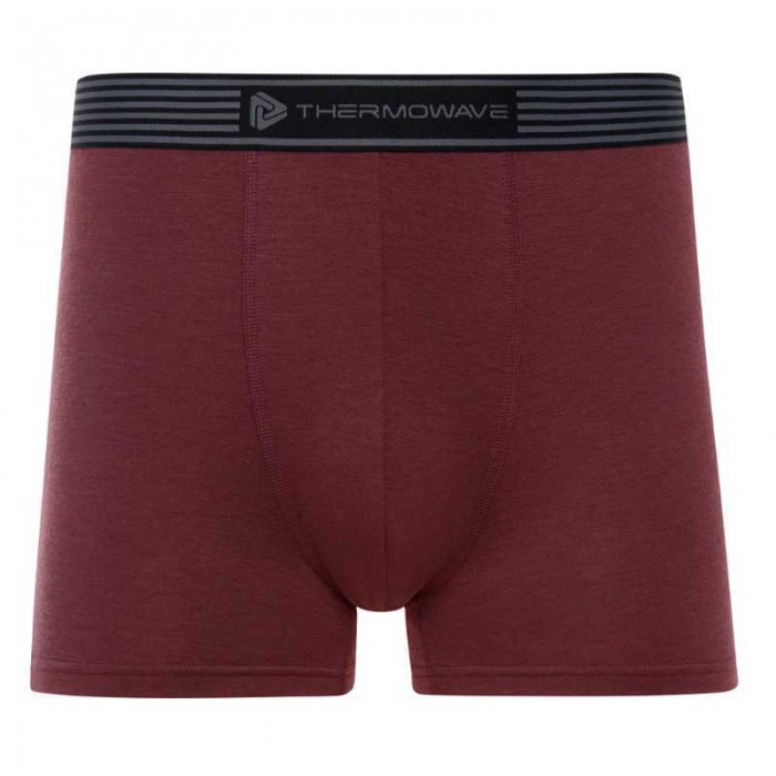 [해외]THERMOWAVE Merino Life 복서 브리프 7139293401 Deep Wine