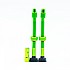 [해외]JRC COMPONENTS 밸브 키트 68 mm Tubeless 1139605329 Acid / Green