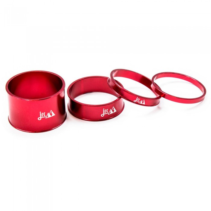 [해외]JRC COMPONENTS 헤드셋 스페이서 Machined Anodised 1139605531 Red