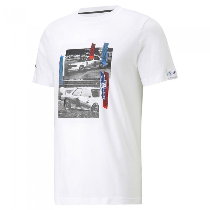 [해외]푸마 BMW Motorsport Car Graphic 반팔 티셔츠 9139552996 Puma White