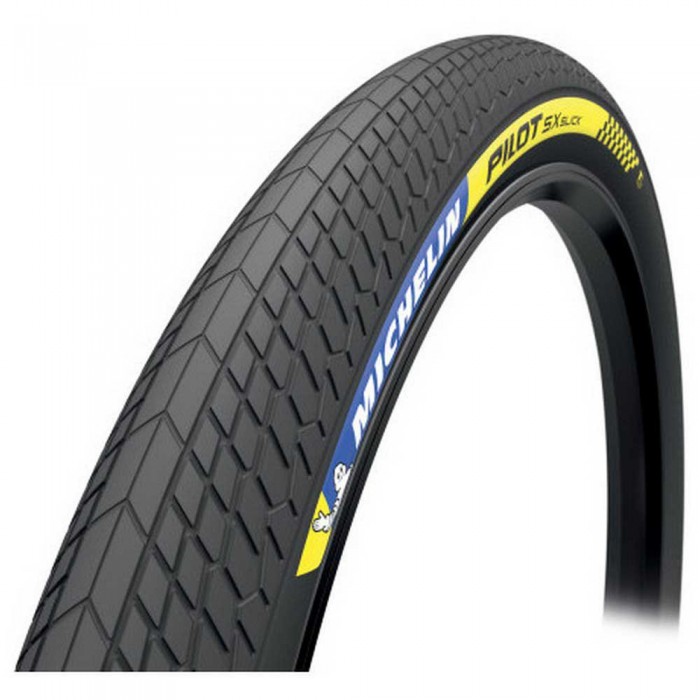 [해외]미쉐린 Pilot SX Slick Racing Line Tubeless 20´´ x 45 도시의 견고한 자전거 타이어 1137898824 Black