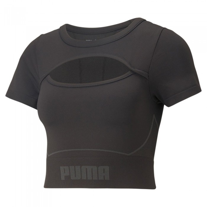 [해외]푸마 Formknit Seamless Ba 반팔 티셔츠 7139553881 Puma Black / Stro