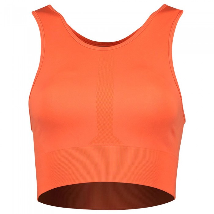 [해외]슈퍼드라이 Core Seamless Mid Impact Bra 스포츠 브라 12138566161 Hot Coral