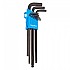 [해외]PARK TOOL 도구 HXS-1.2 Professional L-Shaped Hex Wrench Set 1137771264 Black