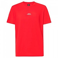 [해외]오클리 APPAREL Bark New 반팔 티셔츠 1139486637 Red Line / White